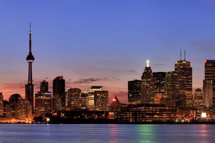 Toronto skyline Canada photo illustrating Cohere
