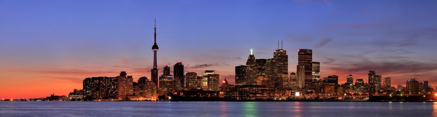 Toronto skyline Canada photo illustrating Cohere